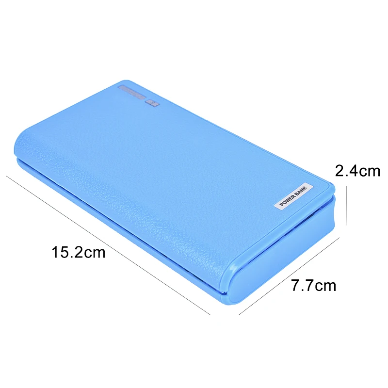 Новый USB зарядное устройство чехол DIY упаковка 18650 6 шт держатель батареи для