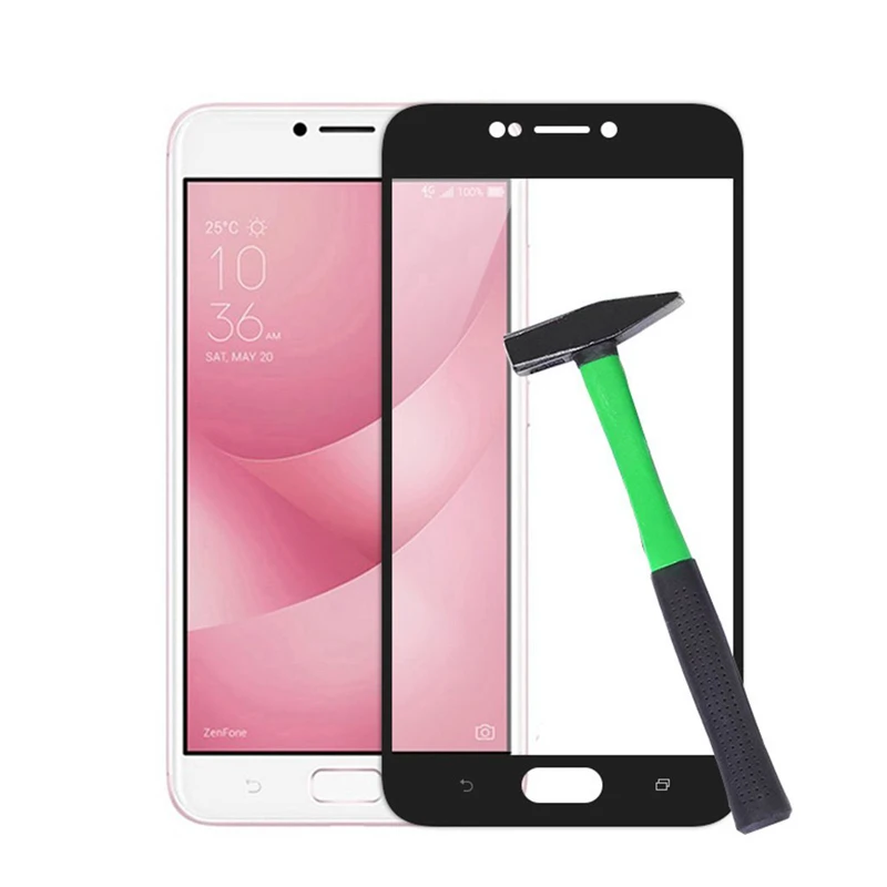 Высококачественное полное покрытие из закаленного стекла для ASUS Zenfone 4 Max ZC520KL X00HD 4Max ZC554KL 5,5 дюймов Чехол-защита для экрана