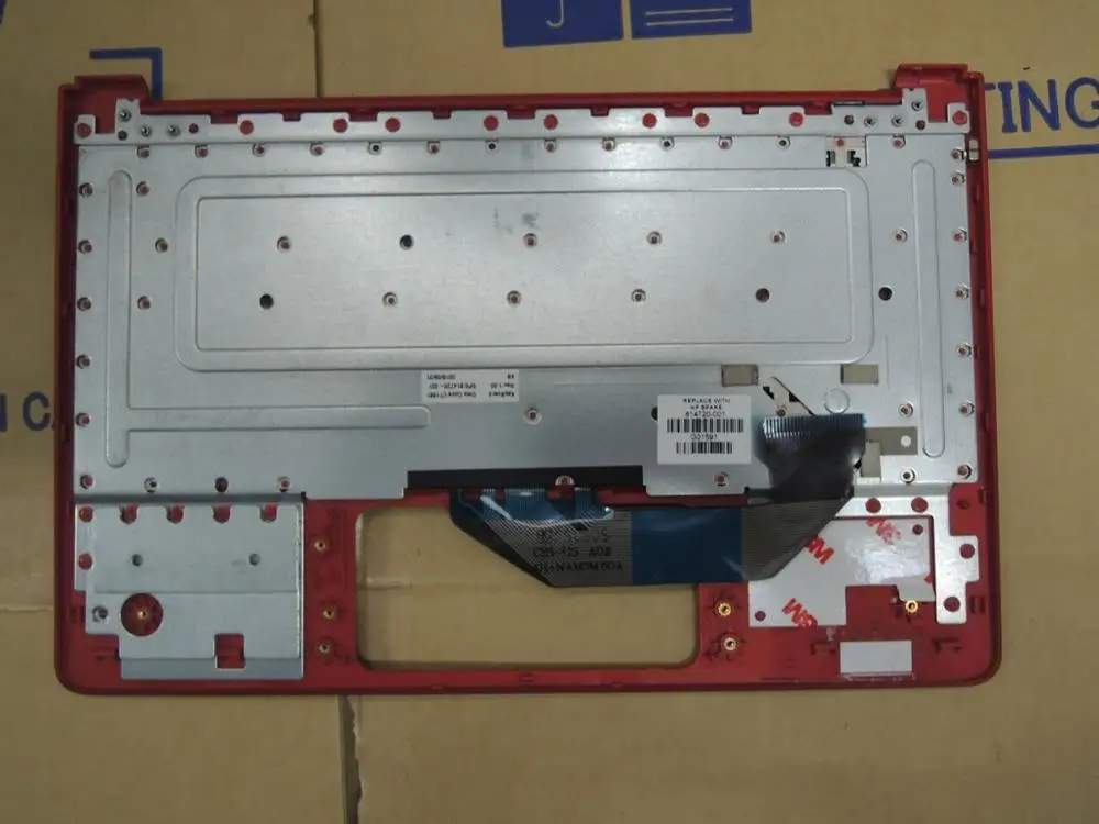 Используется красный Упор для рук с клавиатурой США ДЛЯ HP 210G1 814720-001 G01591 |
