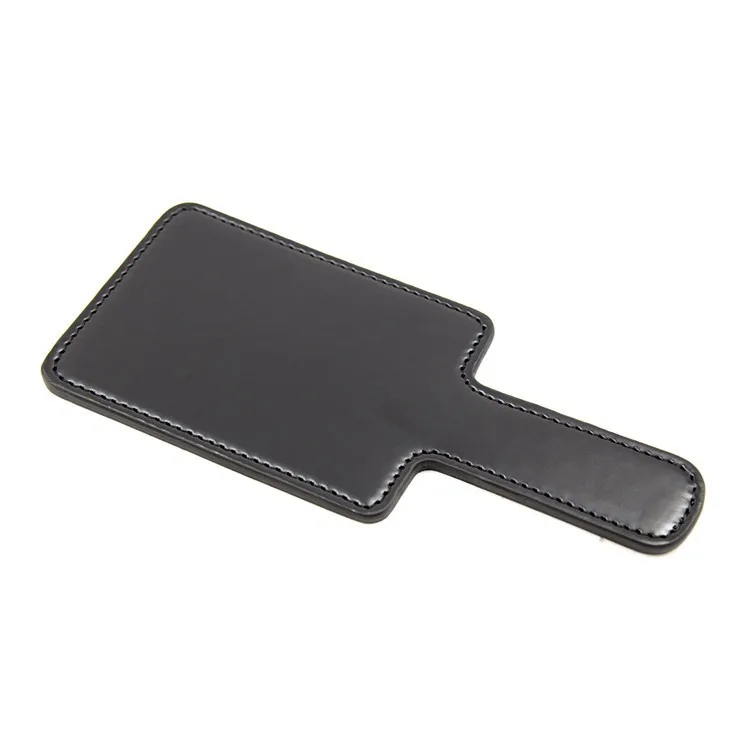 SM рабство взрослых Секс-игрушки из искусственной кожи весло черный кнут