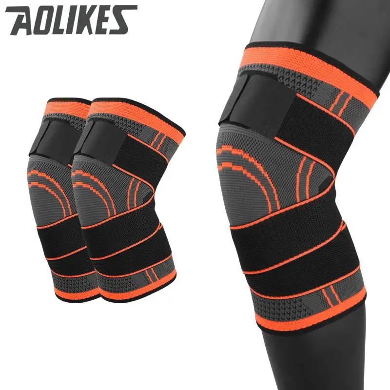 1 шт. баскетбольные компрессионные шпагат противоскользящие Pro Двойной бинт