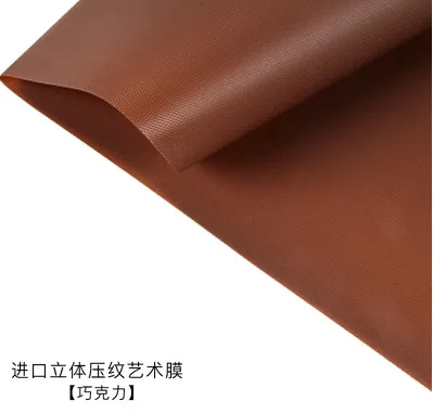 Art Film chocolate 10 листов, сделай сам, Цветочная обертка, пинг бумага, товары для флористов, 60x60 см, Подарочная обертка, вечерние, декор, черный, стерео, тиснение, Художественная упаковка, материалы - Цвет: Art Film chocolate