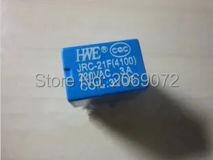 10 шт. миниатюрное реле PCB JRC 21F 4100 DC 12V 2A 6 контактов|miniature pcb relay|pcb relayrelay pin |