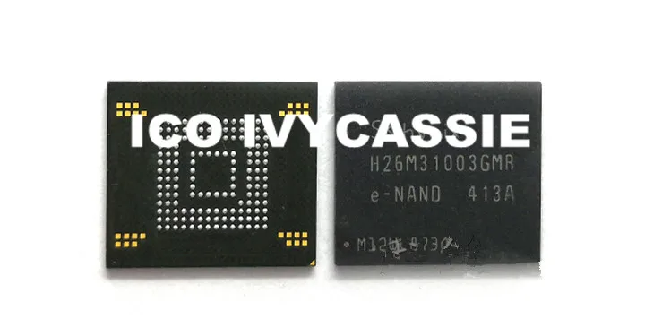 H26M31003GMR eMMC 4 ГБ NAND флэш память IC чип BGA153 б/у 100% протестирован|Интегральные схемы| |
