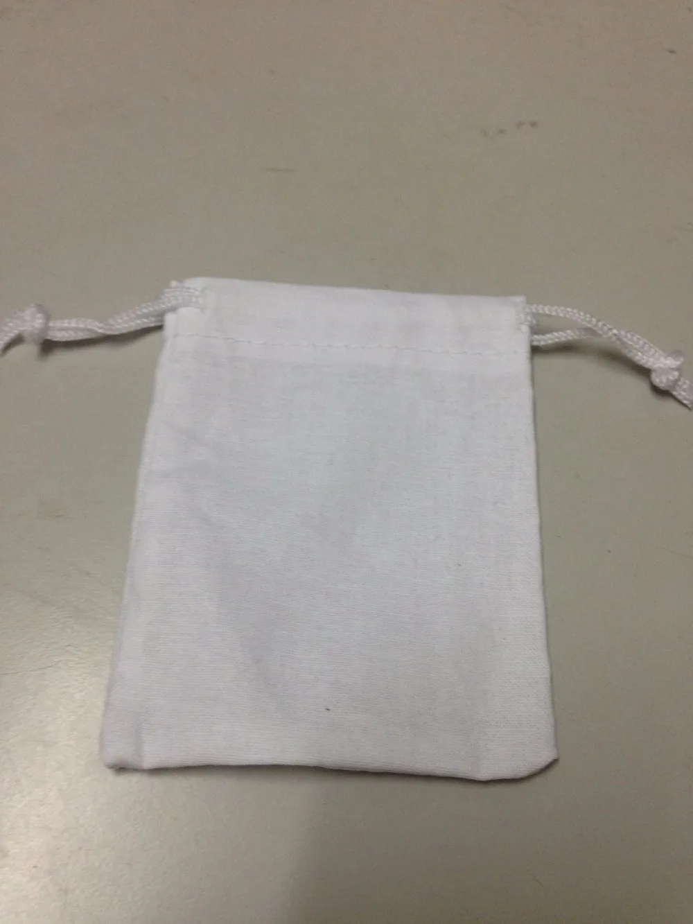 30 шт. хлопковые мешки для ювелирных изделий на шнурке размер под заказ 11*5 см
