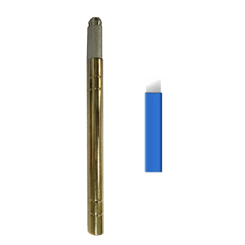 Ручная 3d-ручка для микроблейдинга искусственная косметика татуажа естественных