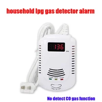new home standalone plug in naturea gas leak detector lpg lng coal combustible gas alarm sensor with voice warning
