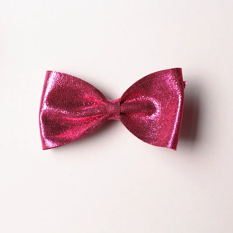 20 шт./лот блестящие фетровые заколки для волос девочек банты с кошачьими ушками