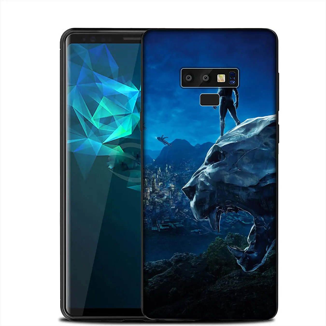 IYICAO Черная пантера Marvel Мягкий силиконовый чехол для Samsung Galaxy A6 Plus A9 A8 A7 2018 A3 A5 2016 2017