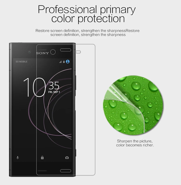 Для sony Xperia XZ1 пленка NILLKIN Matte устойчивое к царапинам или защитная HD для Экран