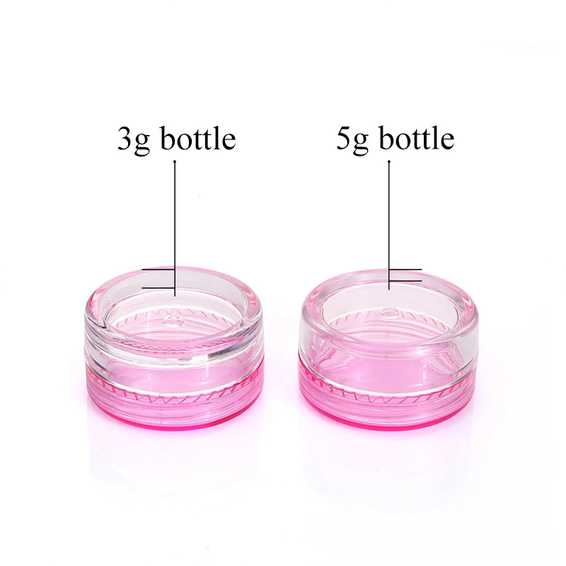 50pcs/set 3g/ 5g 11 Colors Cosmetic Empty Jar Pot Eyeshadow Makeup Face Cream Container Bottle for Skin Care Tool RB04 | Красота и