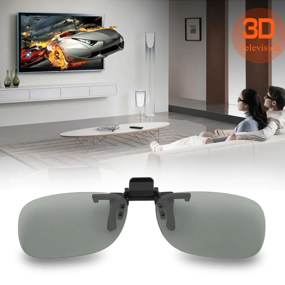 Профессиональный 3D легкий мужской и женский зажим на тип пассивные круглые