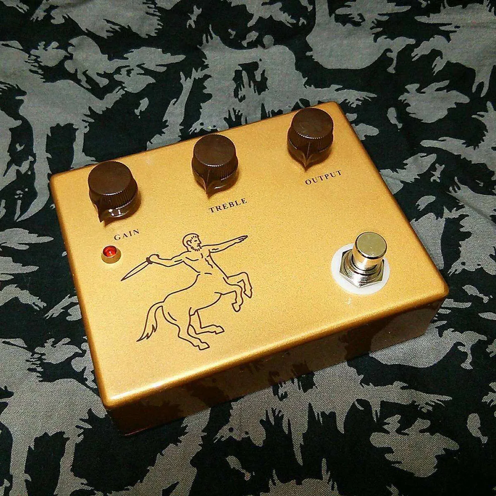 Акция ограниченного количества клон Klon Centaur золотого цвета педали Overdrive эффекты