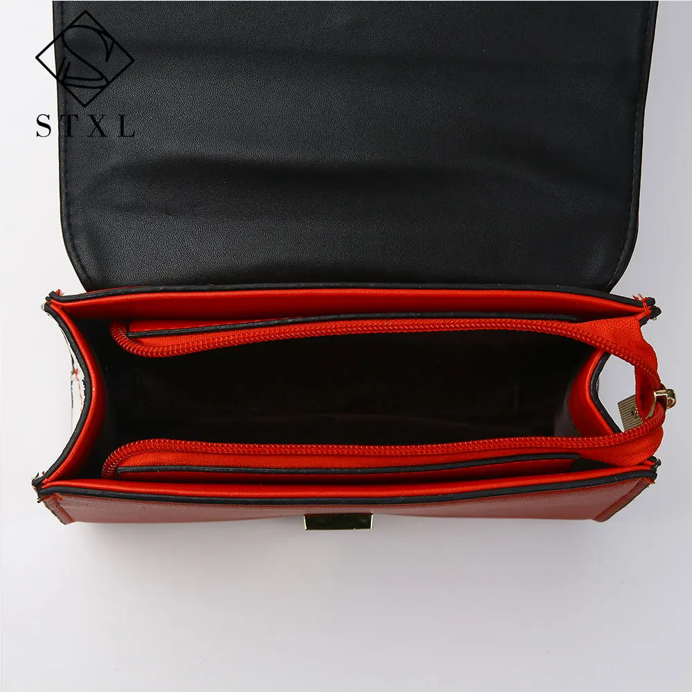 Stxl Роскошные Сумки Для женщин модельер бриллиантами клапаном PU кожаная сумка