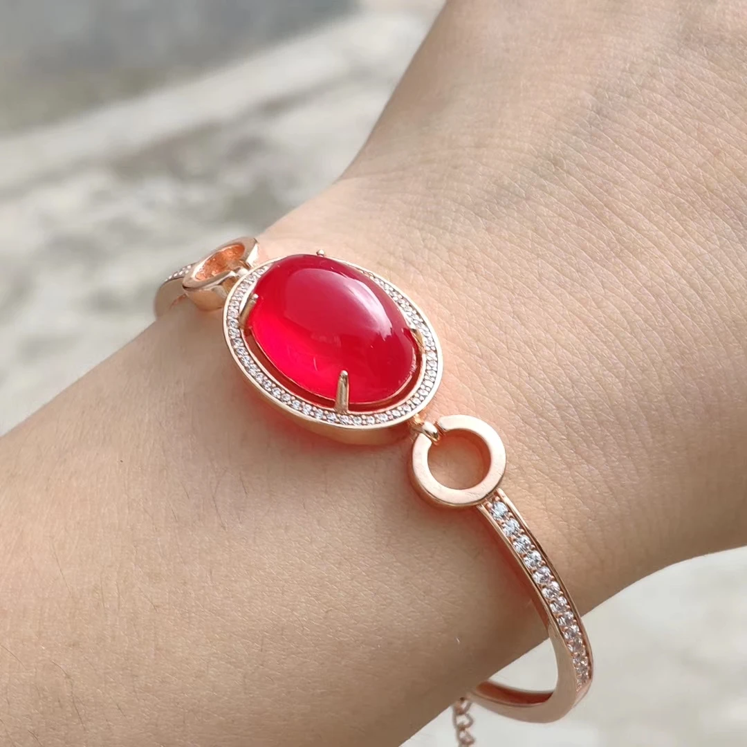 Халцедон Браслет агат халцедон инкрустация сплав|gift gifts|fashion jewelrygift accessories |