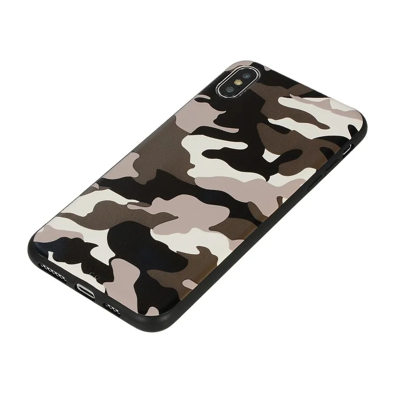 Camouflage Silicone Case For iPhone 7 8 Phone X XR XS Max Official Cover 6 6S Plus 5 5S SE Capa |