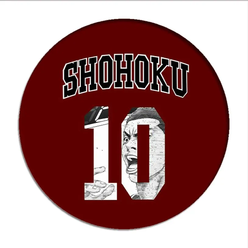 Брошь Slamdunk Shohoku Значки для косплея рукава Kaede брошь булавки Hanamichi Sakuragi коллекция