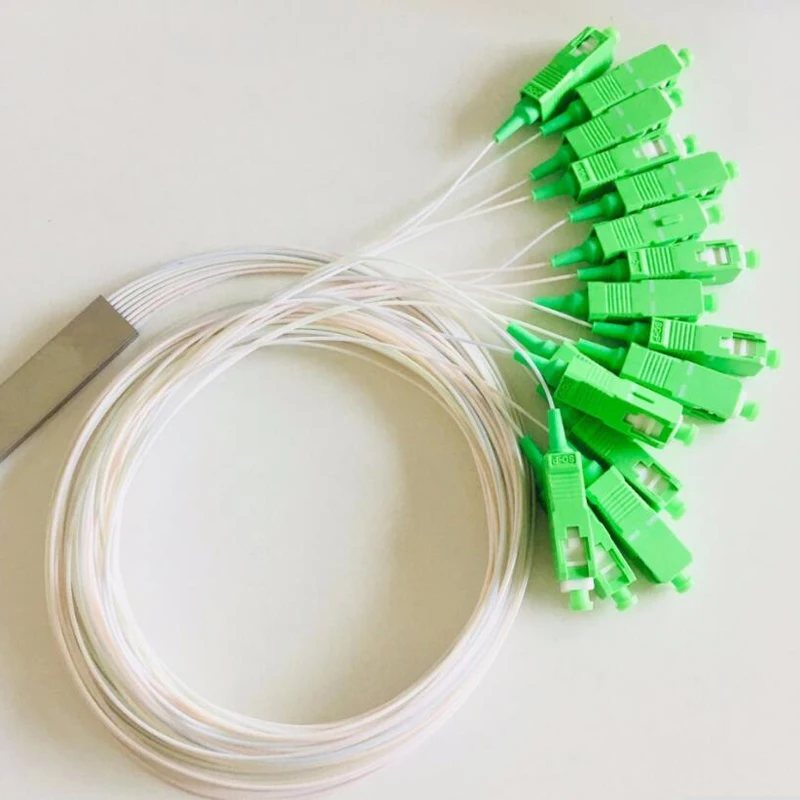 1 шт. FTTH fttx Волоконно-оптический ПВХ ПЛК-Сплиттер SC APC 1x16 ПЛК-сплиттер | Мобильные