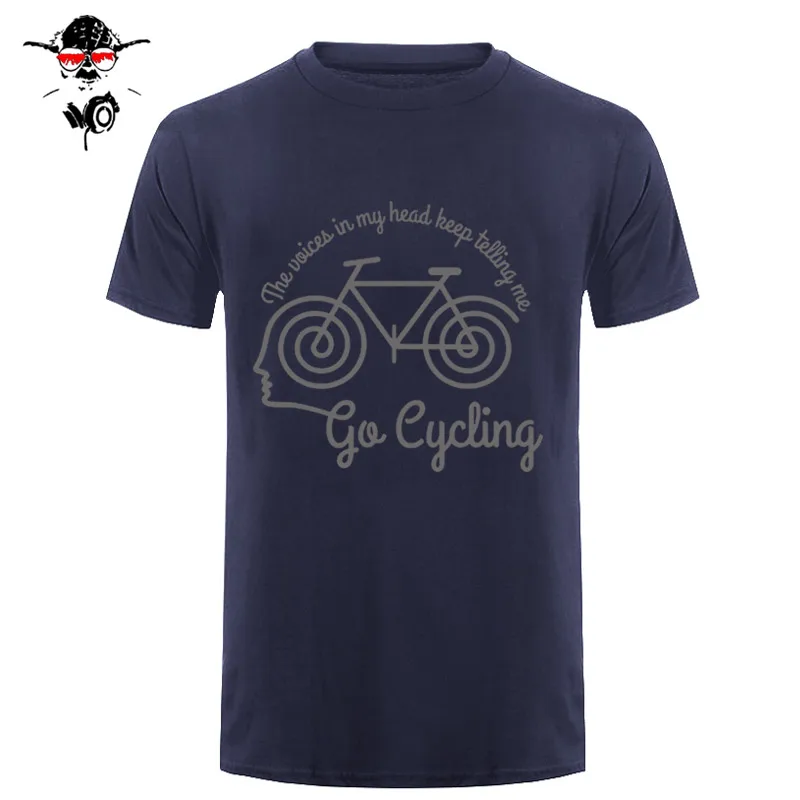 Voices In My Head Cyclinger Мужская футболка RLTW футболка Cycle Cyclinger Bicycle день рождения базовые модели футболка с принтом Летняя Повседневная - Цвет: 20