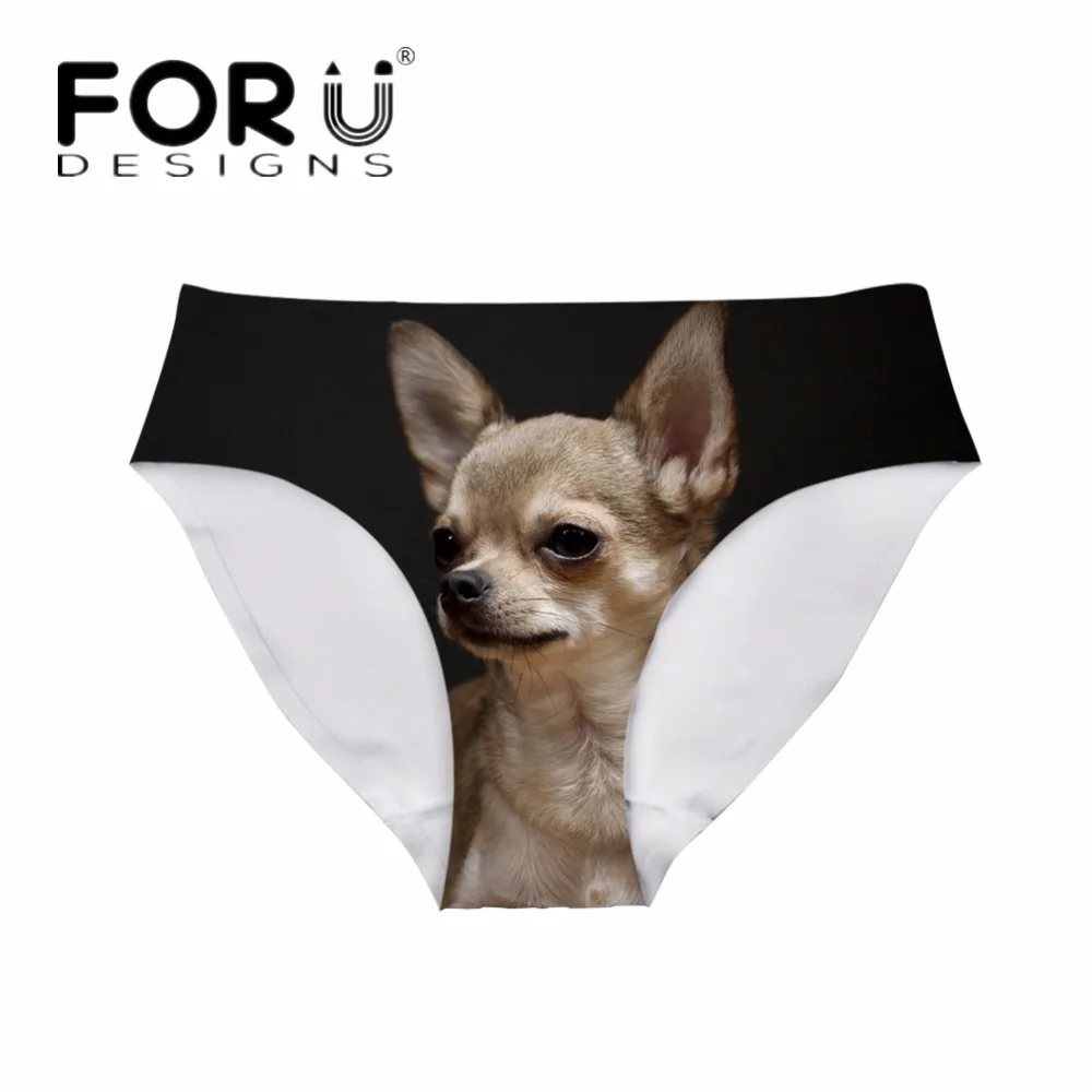 FORUDESIGNS женские ультратонкие бесшовные трусики с 3d-рисунком животных | Женская