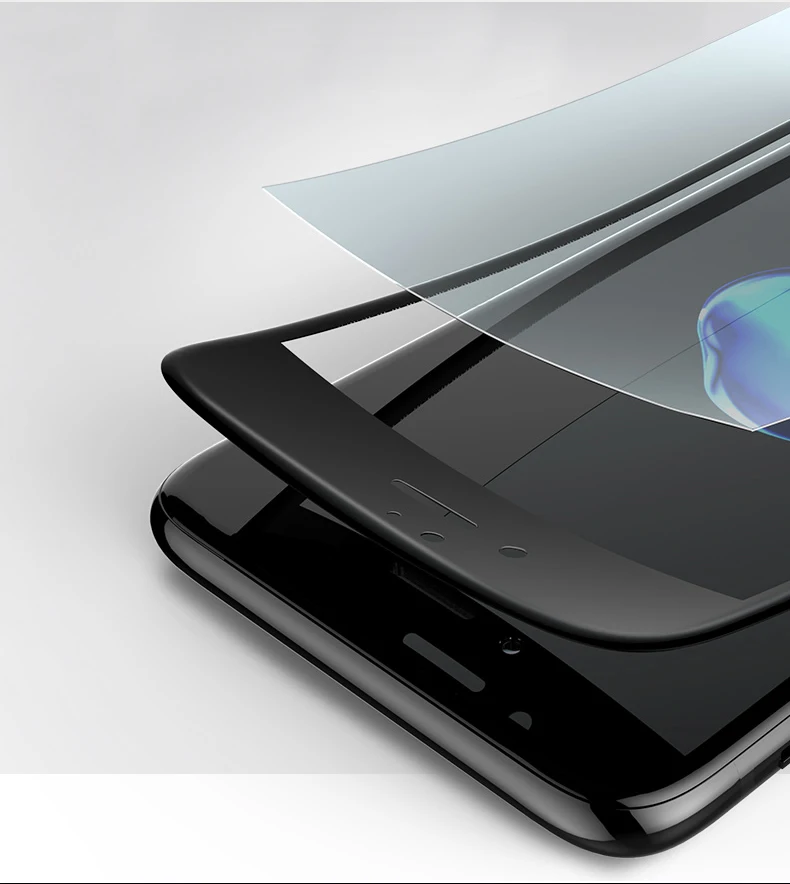 Mocolo 3D мягкая стеклянная пленка с краями для iPhone 6S 7 8 Plus 9H полное покрытие Защитная пленка для экрана для iPhone XS Max XR закаленное стекло