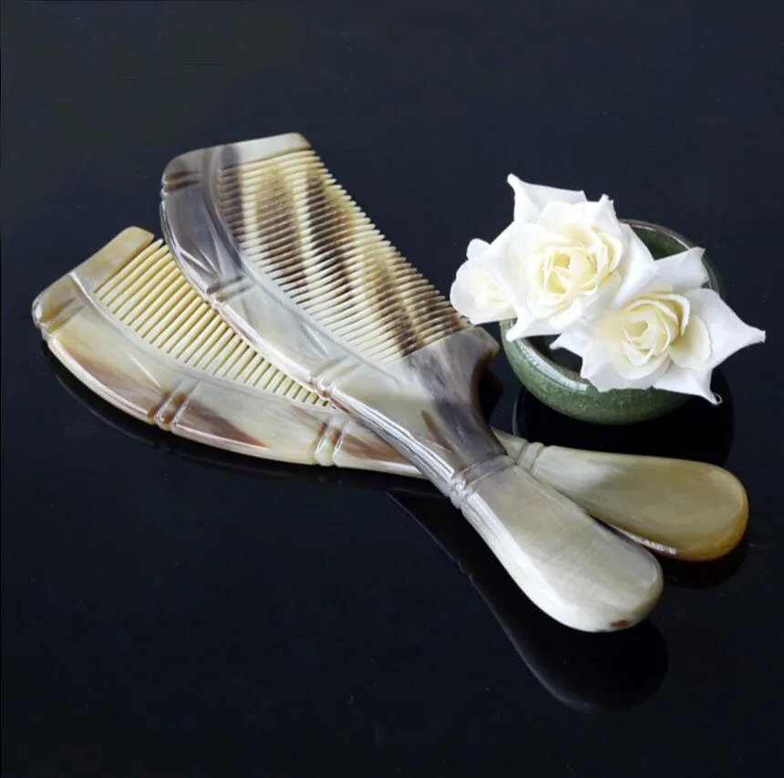 Высококачественная резная Удобная расческа для волос с натуральными линиями