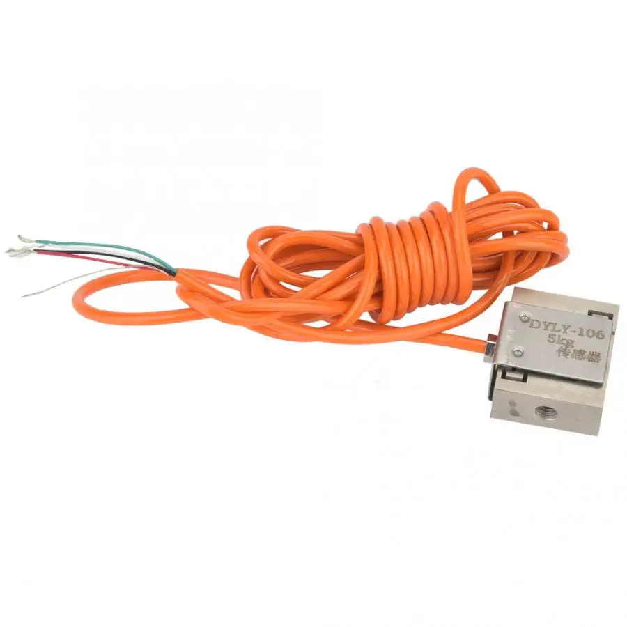 Миниатюрный датчик веса S Type тягового давления натяжения 0 ~ 20 кг ячейки