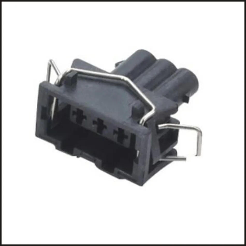 

100set male Connector Terminal connectors jacket auto Plug socket female Connector 3pin connector Fuse box PA66 DJ7032A-3.5-21