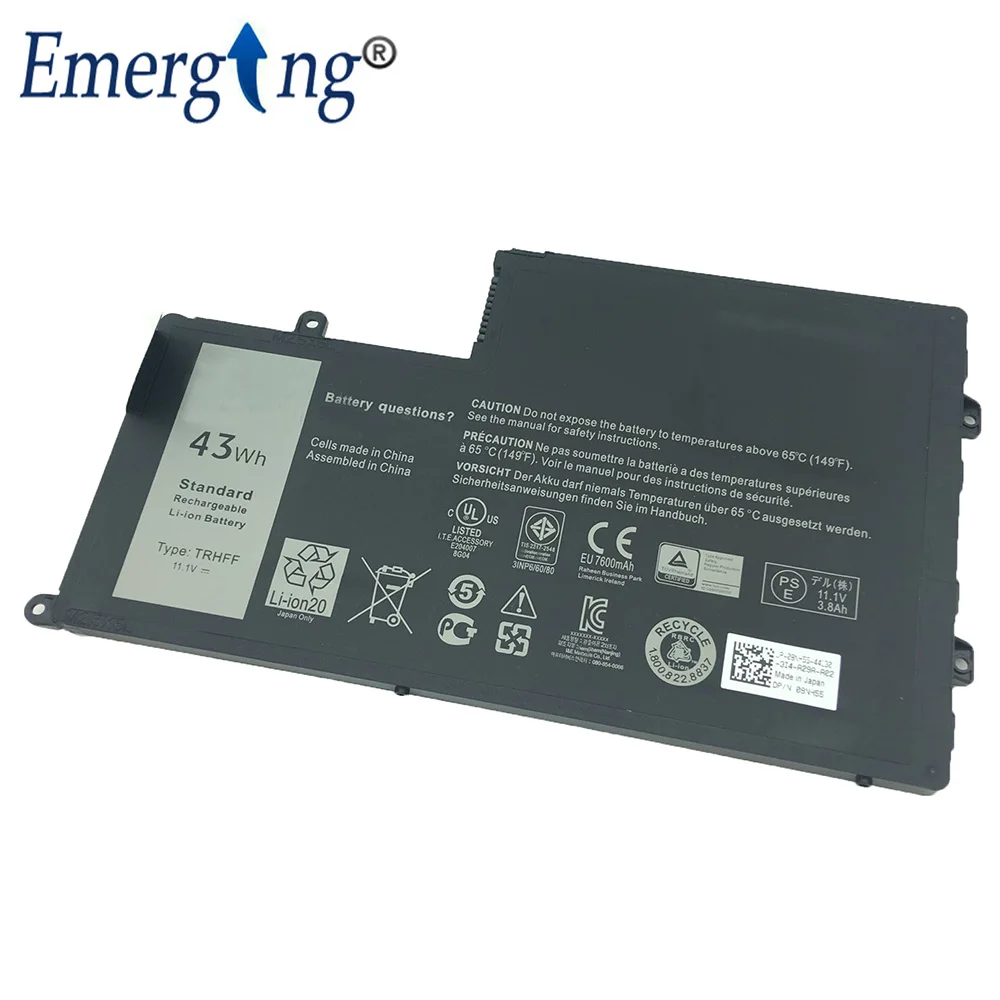 11,1 V 43WH аккумулятор для ноутбука Dell Inspiron 15-5547 14-5548 TRHFF P39F P49G 5545