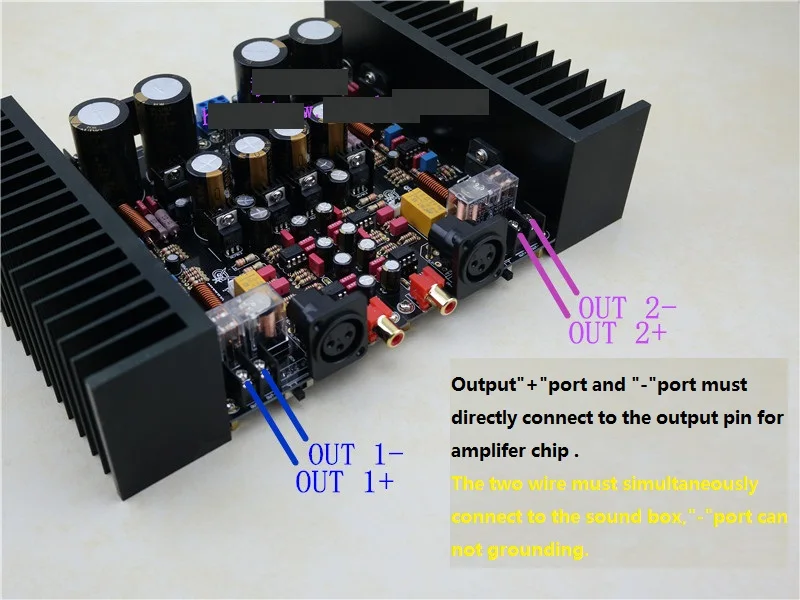 TZT LM3886 BTL 1,0 полный баланс чистый после усилитель платы наборы w/Защита радиатора большая мощность 120 Вт
