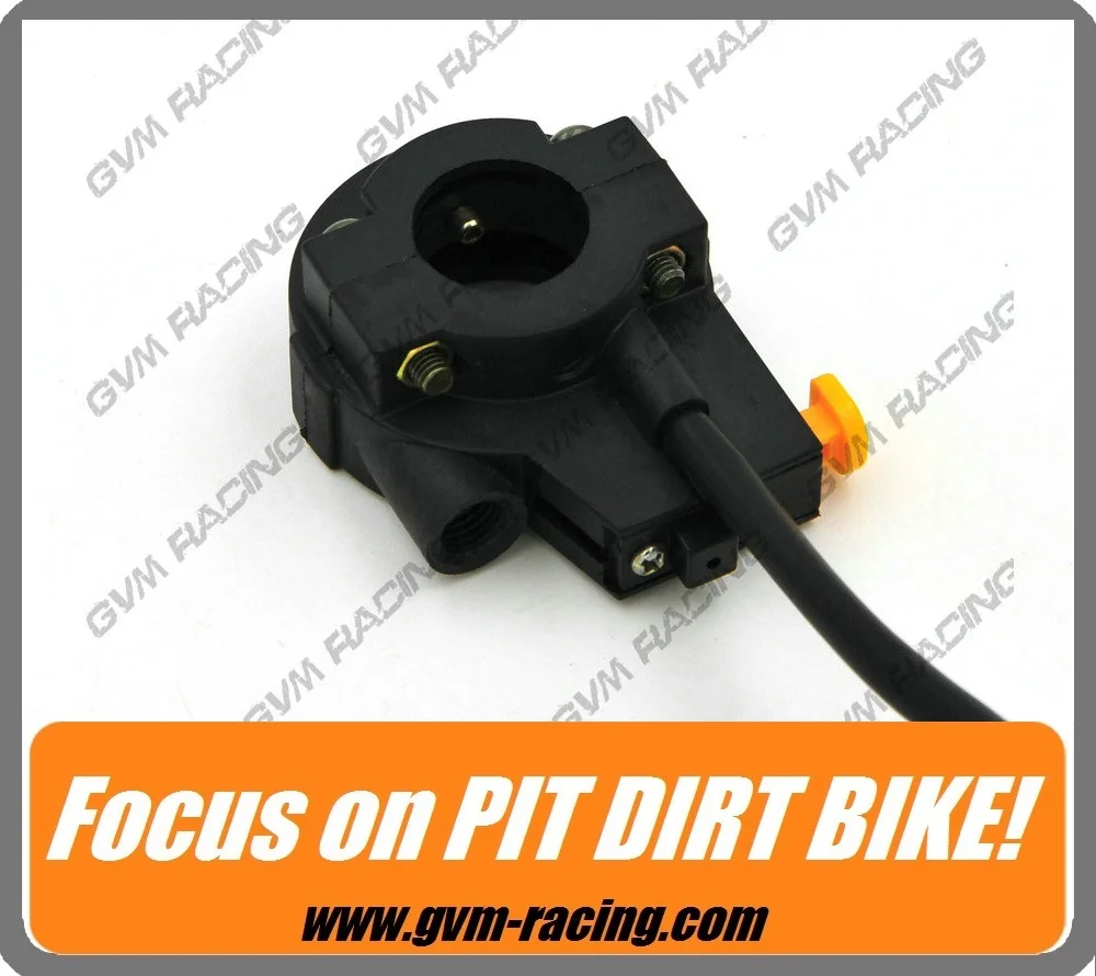 Спрей черный переключатель мощности мотоцикла 12В для универсального мотокросса