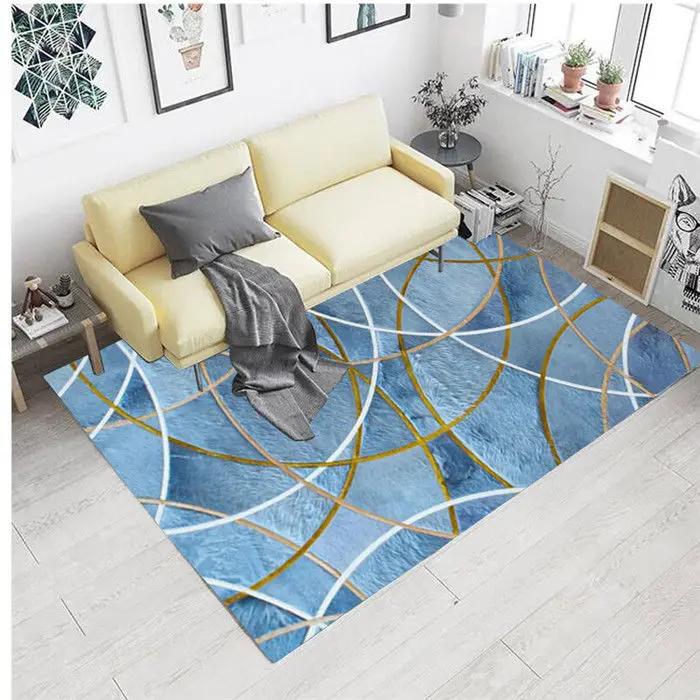 Mordern Style Home Carpet For Bathroom Toilet Bath Mats Anti-slip Floor Rug Playing Mat Multi Colors Rectangle Bathroom Carpets