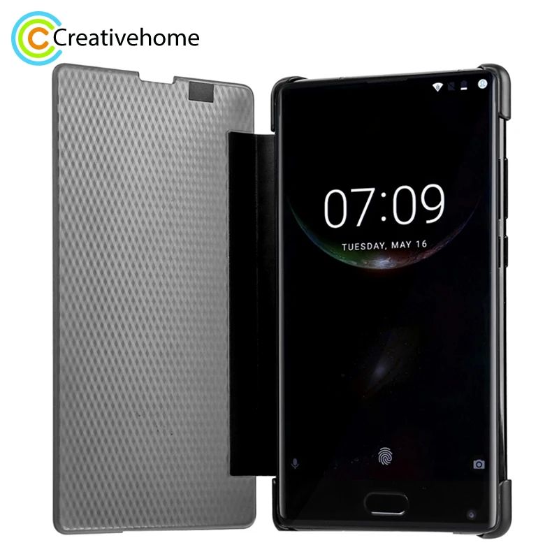 DOOGEE MIX Роскошный кожаный чехол PU Горизонтальный флип мобильный телефон задняя