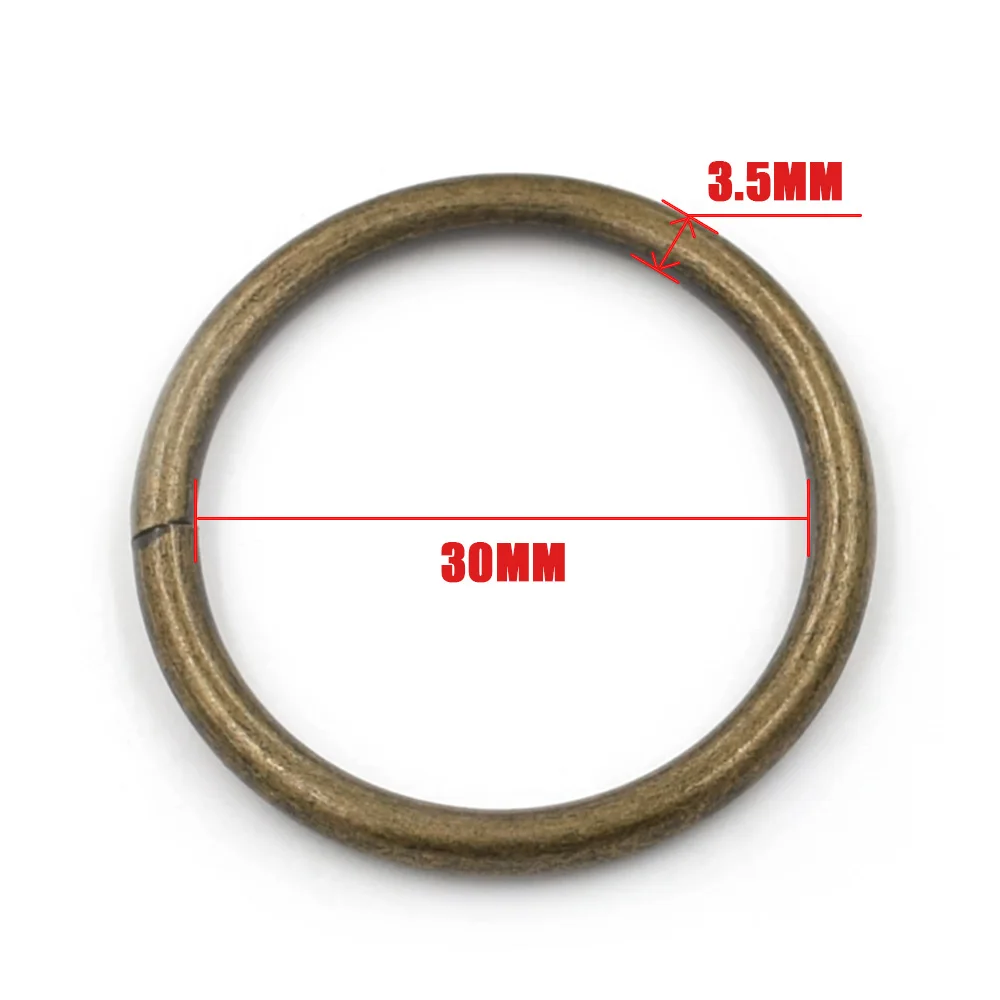(10 pieces/lot) inner diameter of 30mm metal buckle. Metal hoop. Circle. Clothing &amp Accessories. Hanging Rings.Buckles | Дом и сад