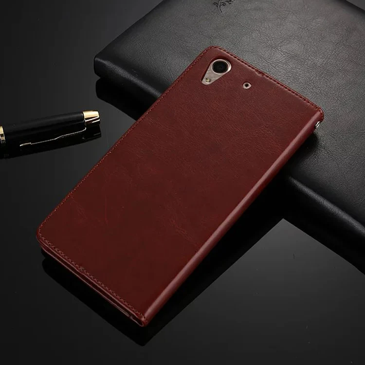 Роскошные Чехлы из искусственной кожи для Huawei Y6II Holly 3 Магнитный кошелек