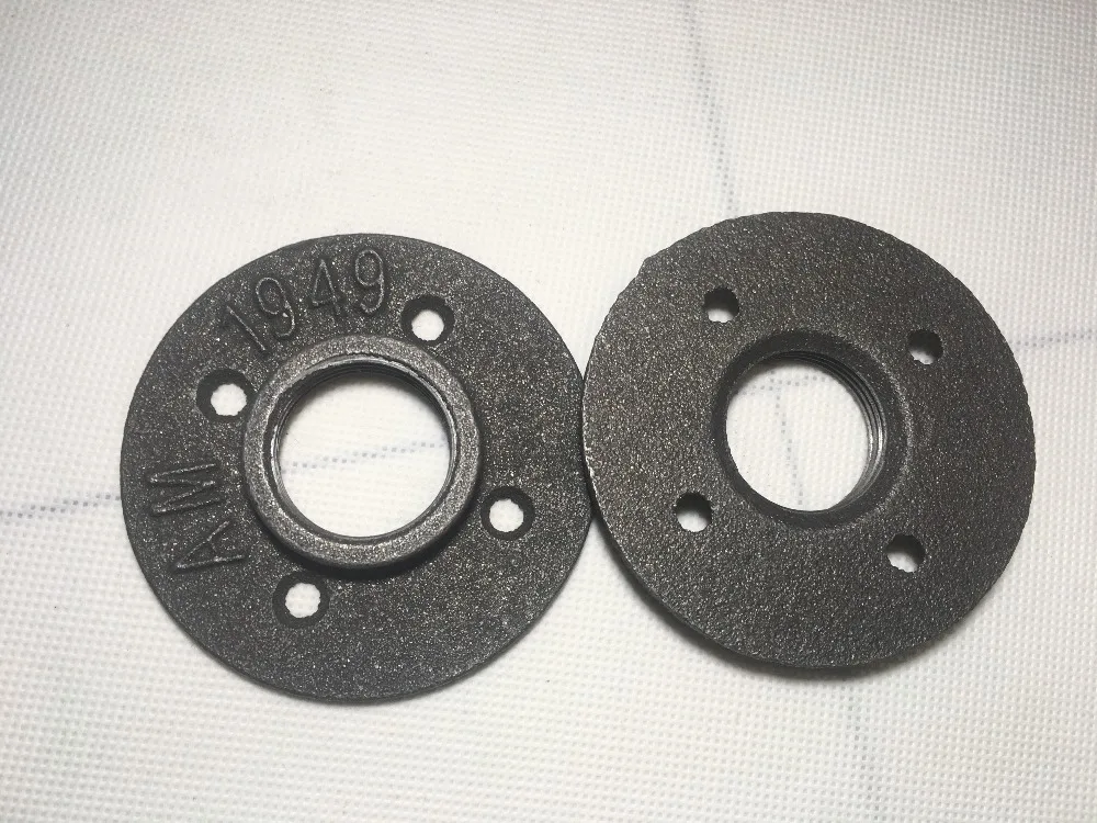 

DN25 Classic Cast Iron Flange 1" Pipe Iron Flange 10pcs/Lot Free Shipping