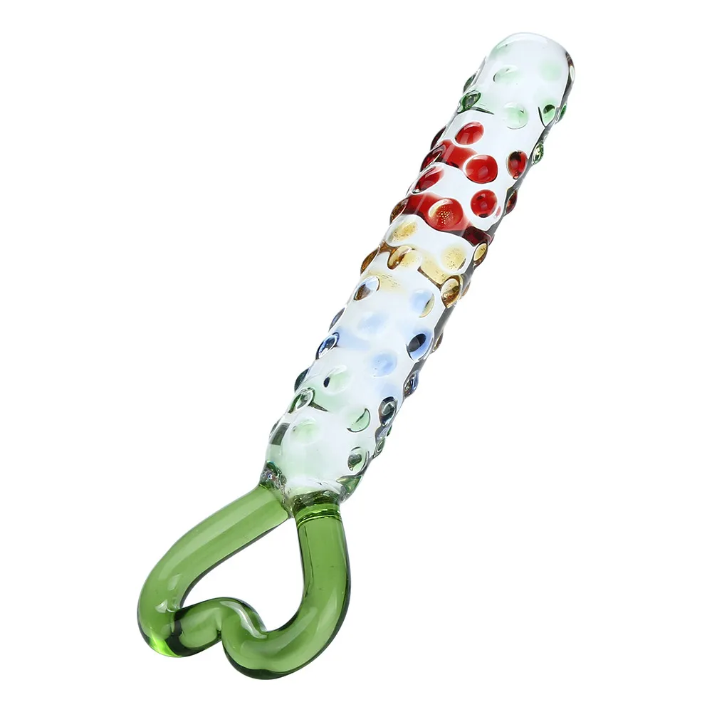 Кристалл Dildo Анальный фаллоимитатор и пенис стержень задний анальный массаж