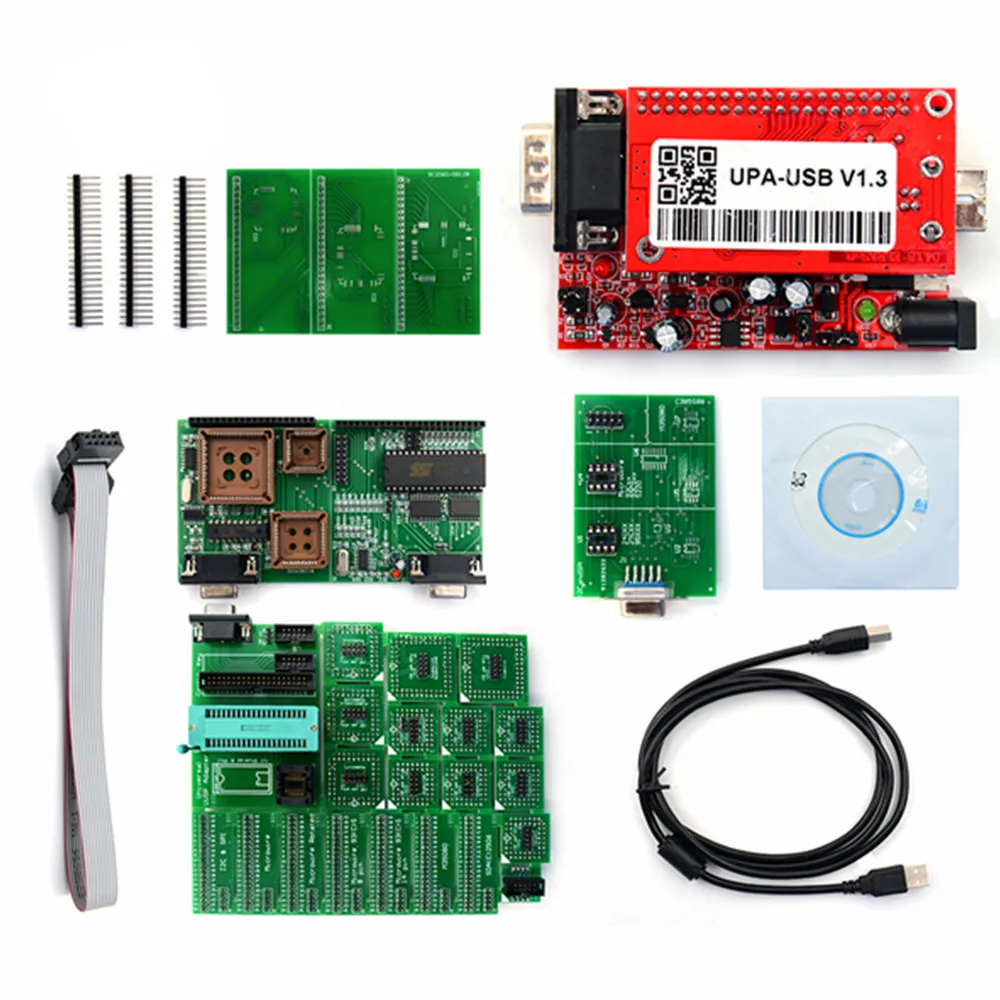 Диагностический инструмент UPA USB UPAUSB программатор с полным адаптером V1.3 ECU чип для
