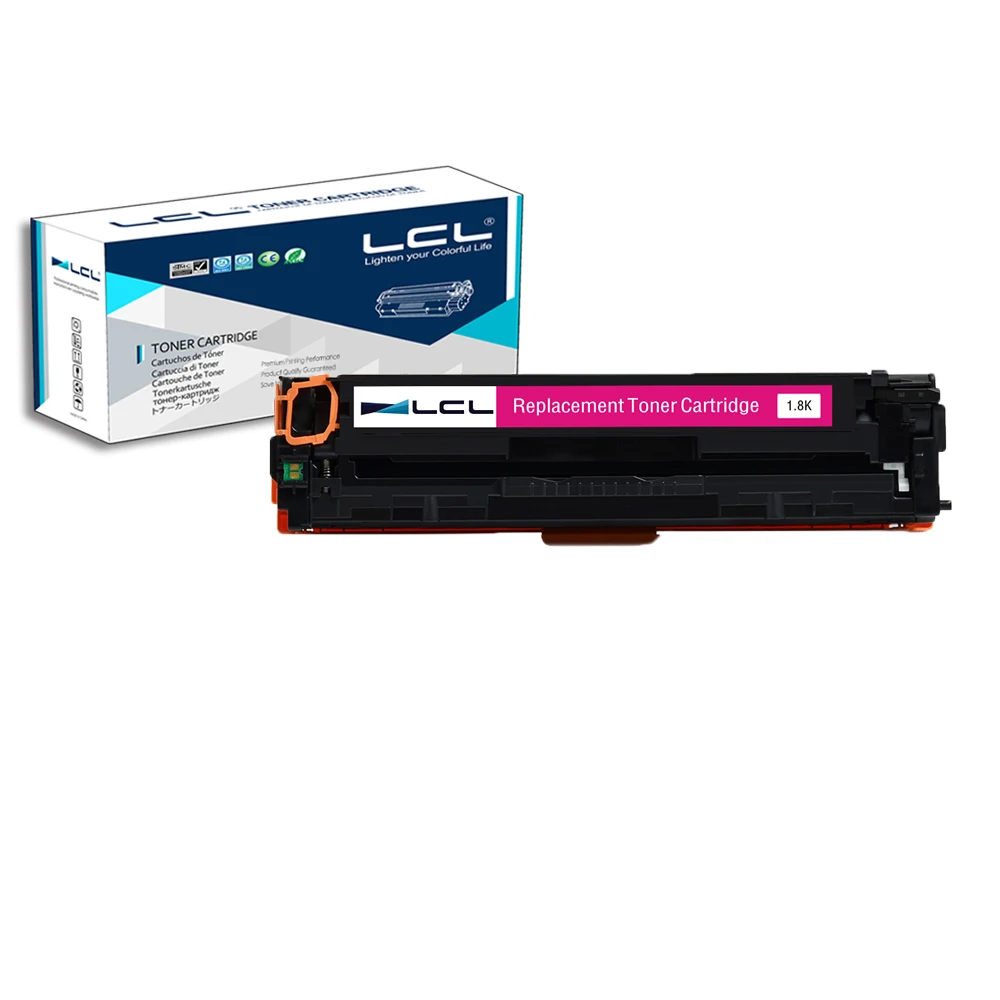 Картридж с тонером LCL 131X 131A CF210X CF210A CF211A CF212A CF213A (4 упаковки KCMY) совместимый