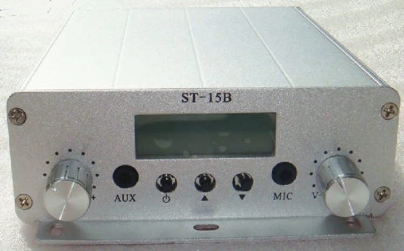 15 Вт/1 5 Вт fm передатчик ST 15B стерео PLL FM радио вещательная станция с 87MHz 108MHz 100khz + GP
