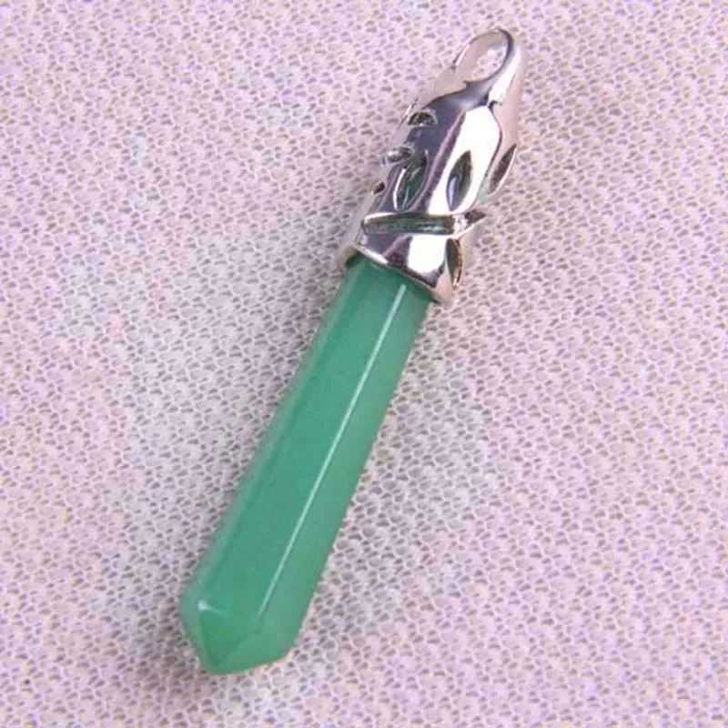 Indian Carnelian/Opal/Purple Crystal/Sandstone/Rose Crystal/Rhodonite/Tigereye Bead Pendant Jewelry Pendulum S195-S208 | Украшения и