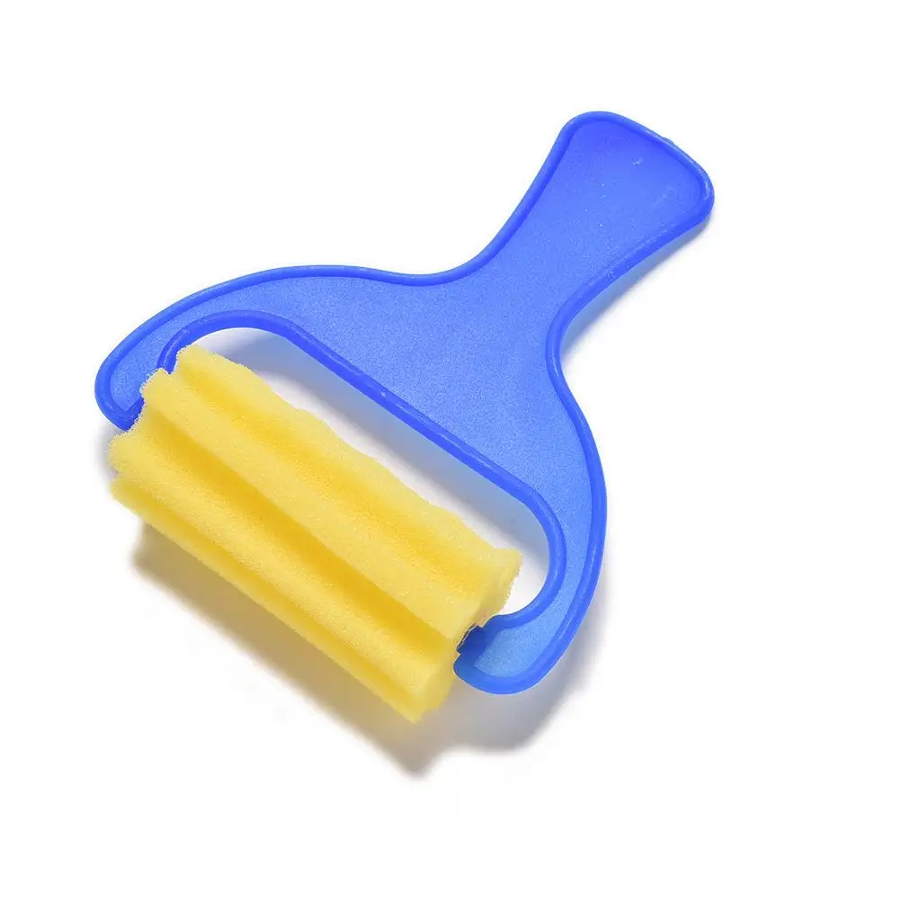 4 шт. Детские губки для рисования с пластиковой ручкой|paint brush|sponge paint brushsponge |