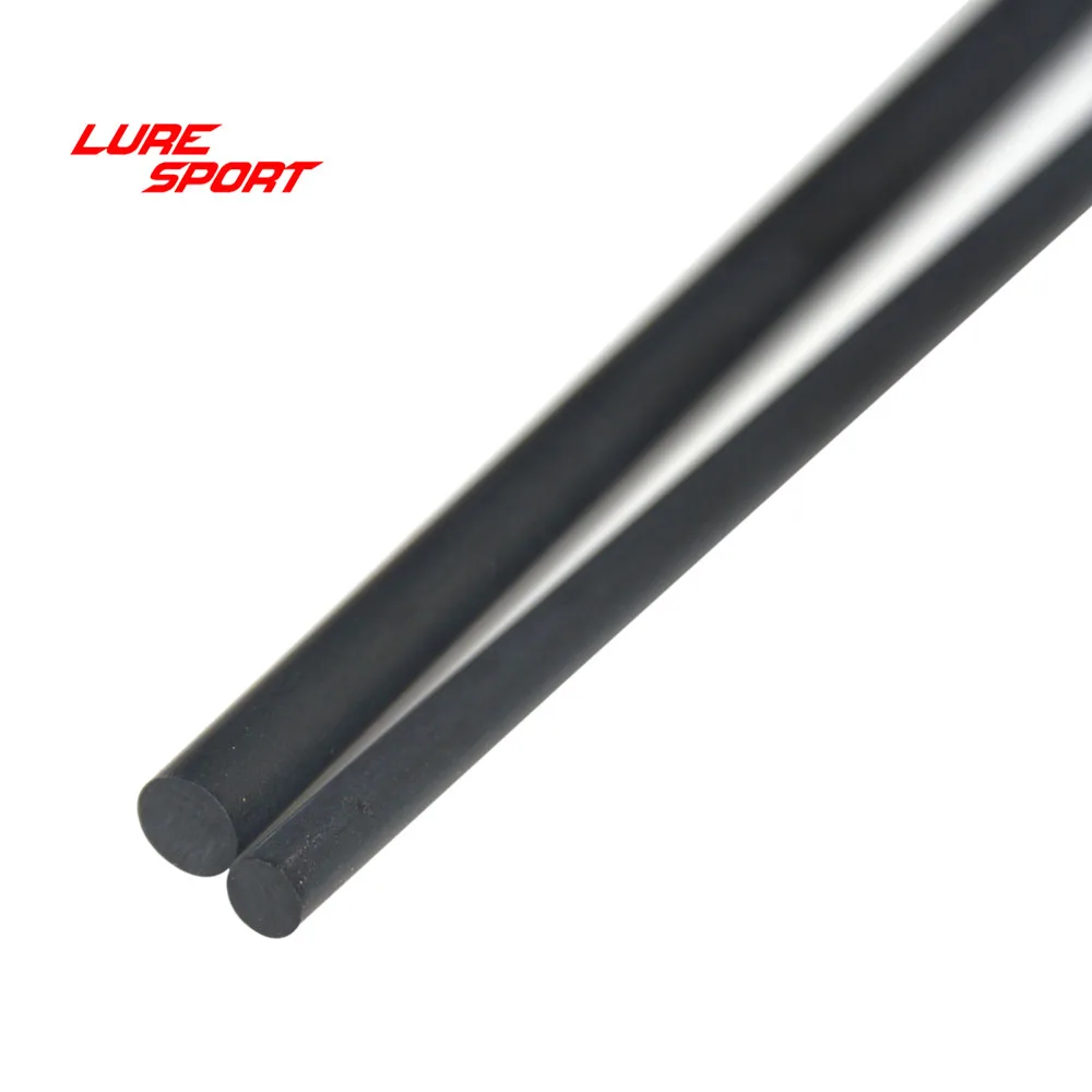 LureSport 4pcs/lot 8pcs/lot 128mm Solid Carbon Cylinder Spogit Blank Connecting Rod Building Component Fishing Rod DIY Repair enlarge