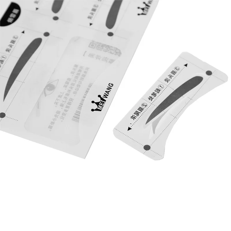 10 шт./компл. трафареты для бровей смешанный усилитель формы Красота