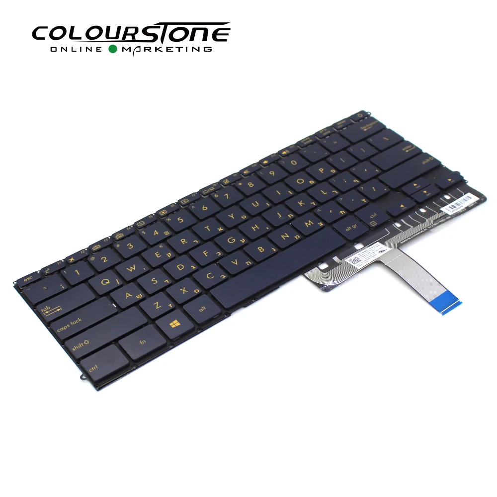 HB черный с подсветкой Клавиатура для ноутбука ASUS ZENBOOK UX490 UX490UA ноутбука|Клавиатуры