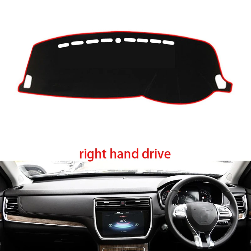 

Car Dashboard Cover Mat for ROEWE RX8 2018 Right Hand Drive Dashmat Pad Dash Mat Covers Dashboard Accessories