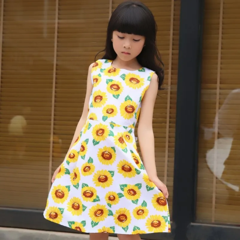Новинка 2019 платье в европейском стиле для маленьких девочек летние хлопковые