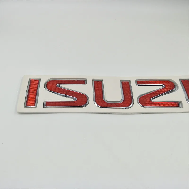 Детали для Isuzu 3D Trucks автомобильный логотип задние буквы значок эмблема