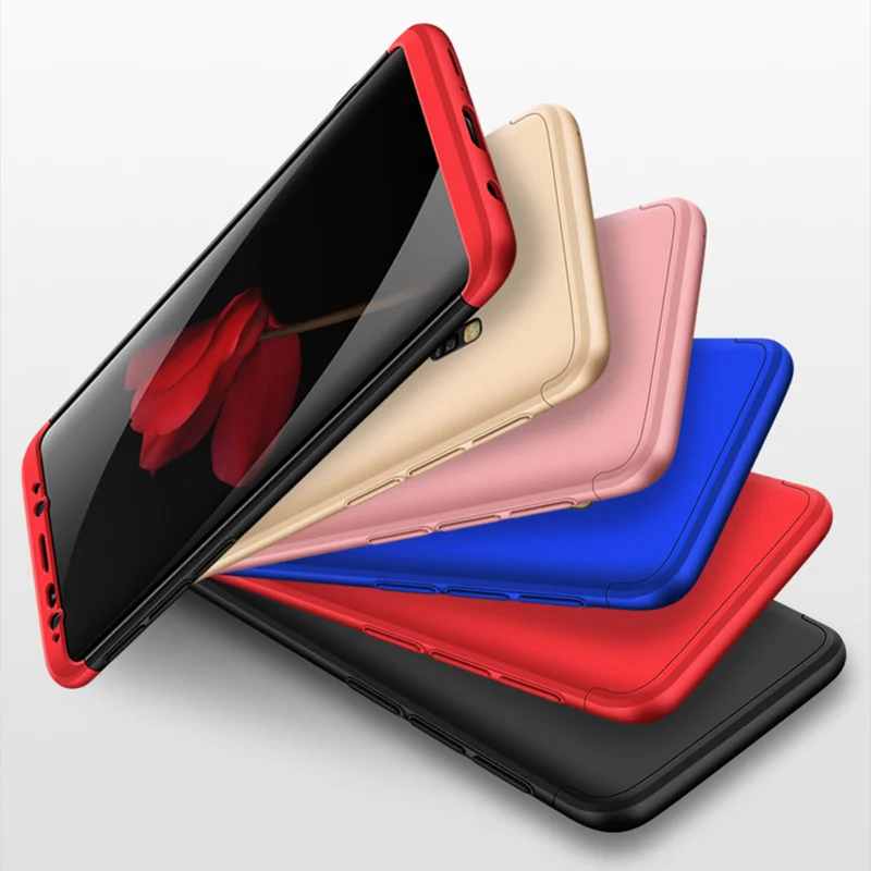 Оригинальный чехол S9plus для Samsung Galaxy S8 S9 + Plus жесткий защитный на 360 градусов