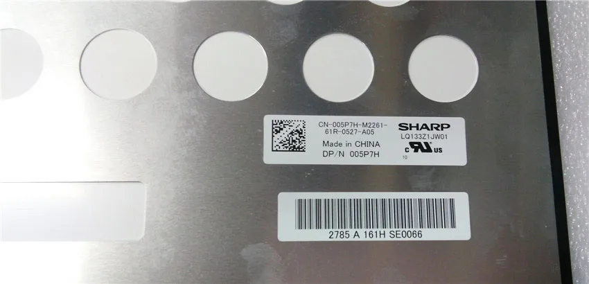 Светодиодный ЖК экран 13 3 дюйма для Sharp LQ133Z1JW01 DP/N 005P7H DELL XPS 9343 3200x1800 замена